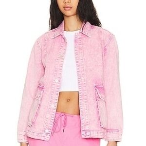 Washed Shacket in Raspberry Sorbet

BLANKNYC